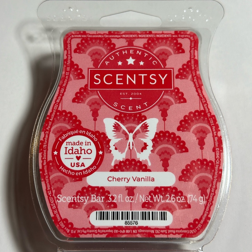 Scentsy Cherry Vanilla Scent Bar - New